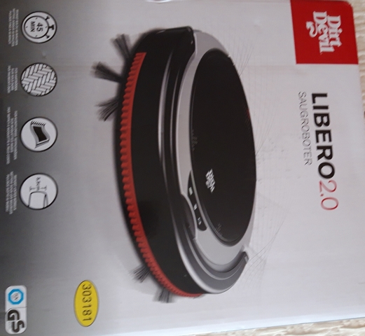 Dirt devil Dirt devil robot aspirateur libero 2.0 m614 - Promotie bij Lidl