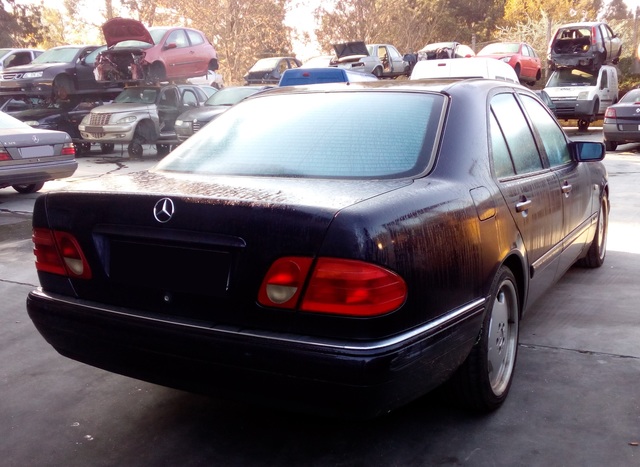Tubo de escape goma//soporte para Mercedes-Benz Clase E w210 e200-e320 año 1995-2002