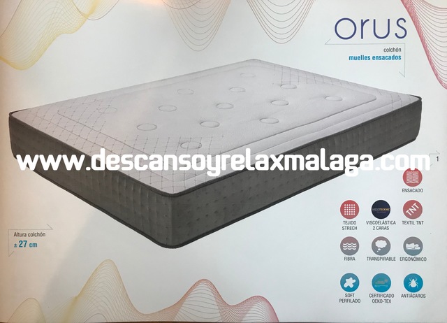 Muelles Doble Orus Cara Y Colchon Visco CxoeBrdW