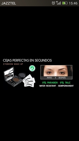 Dolor de bordado de cejas