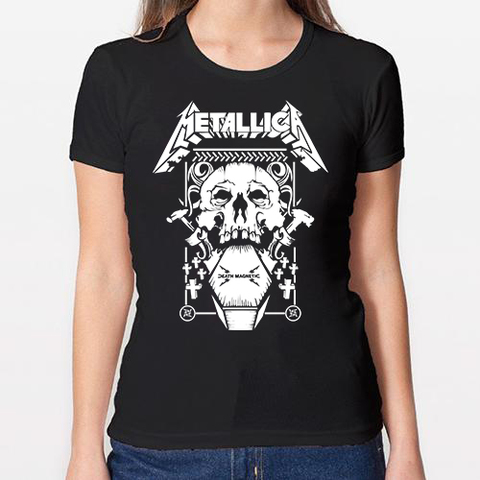 camisetas de rock mujer