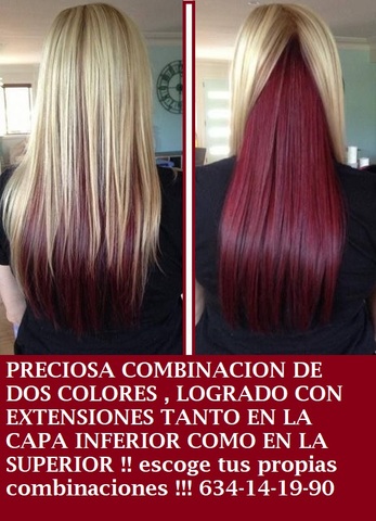 Mil Anuncioscom Extensiones Pelo Natural De Colores