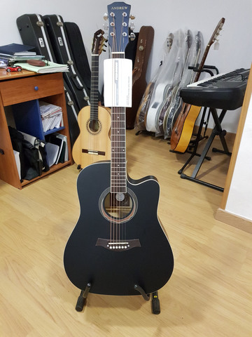 Milanuncios - AcÚstica artesanal negra mate