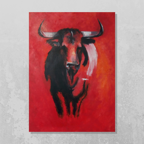 Milanuncios Pintura original toro