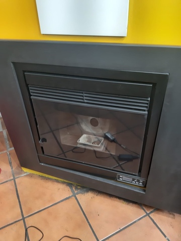 MIL ANUNCIOS.COM - Insertable de Pellets 11,5Kw. 110 mts