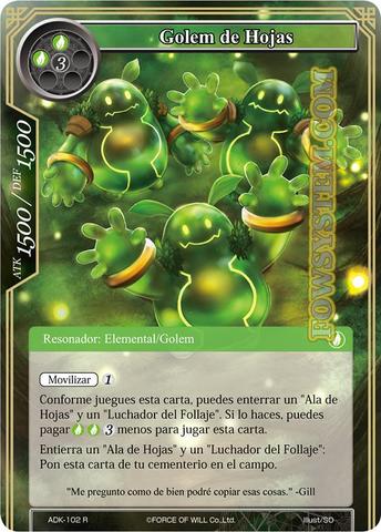 Mil Anuncios Com Fow Golem De Hojas