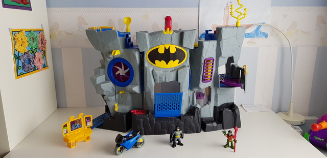 baticueva imaginext mattel