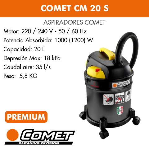 Aspirador Comet Cm 20 S