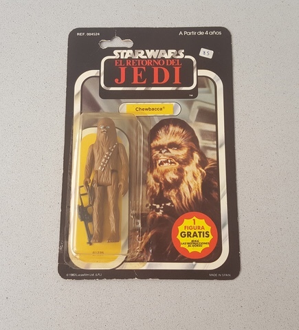 muñecos star wars años 80