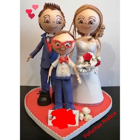 fofuchas novios personalizadas