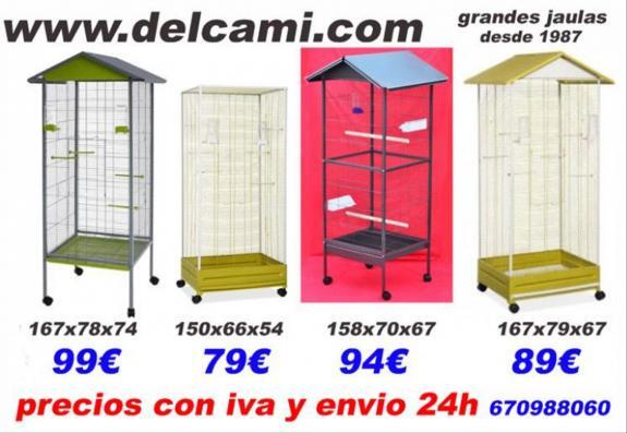 MIL ANUNCIOS.COM - Pajarera doble ROMA con envio 24h