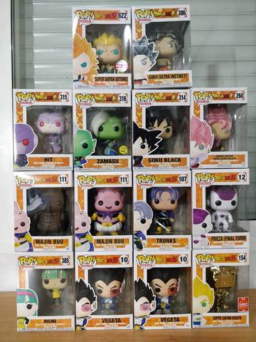 funko pop dragon ball coleccion