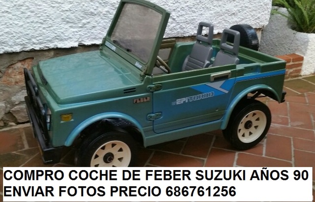 coche bateria feber