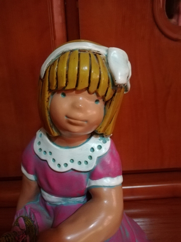 muñecas pintadas a mano
