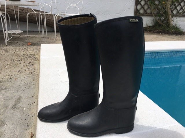 botas para montar a caballo