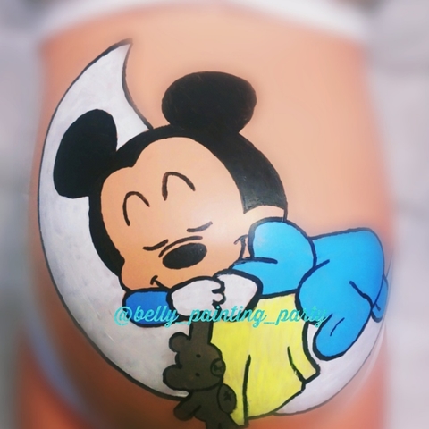 Mil Anuncios Com Bellypainting Mickey