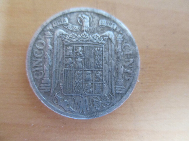 Mil Anuncios Com Moneda De 5 Centimos 1940 Con V Plvs