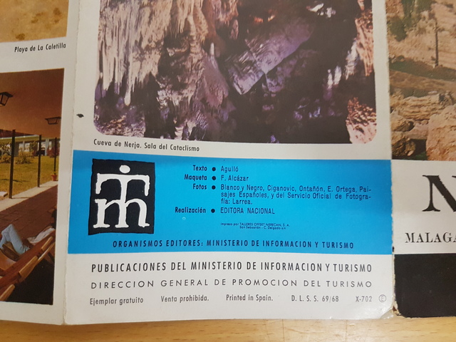 Mil Anuncios Com Folleto Turistico Nerja Anos 70