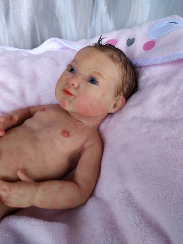 bebe hiperrealista de silicona