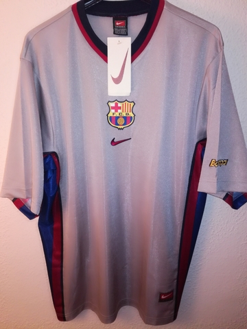 camiseta barcelona gris