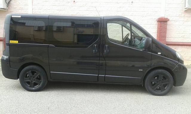 Para montar 02-14 Opel Opel Vivaro Barras Portaequipajes Acero Sistema De Barra 3 paradas de carga