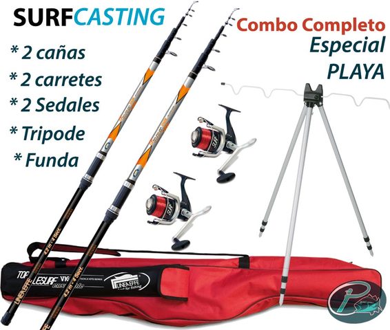 carretes surfcasting baratos