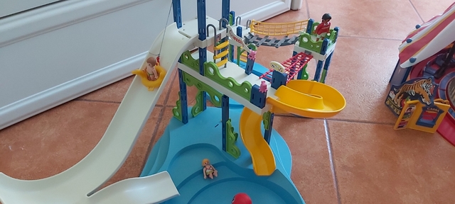 el parque acuático de playmobil