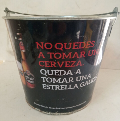 Mil Anuncios Com Cubo Metalico Cerveza Estrella Galicia