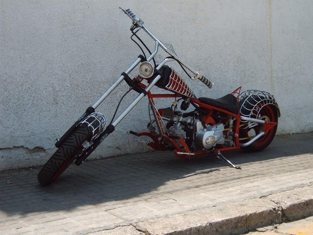 mini chopper 110cc