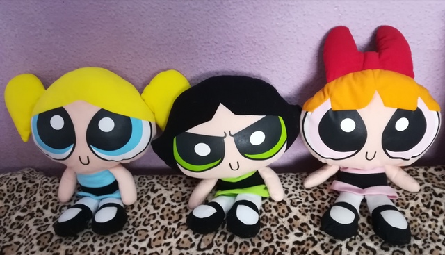 peluches de las chicas superpoderosas