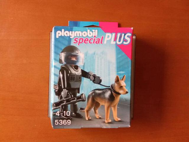 perro policia playmobil