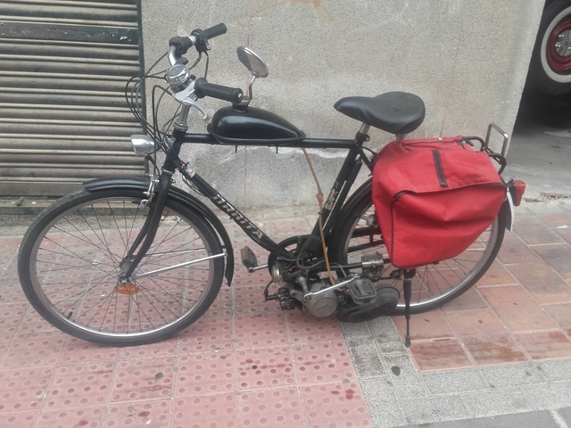 Milanuncios Vendo Bici con motor de gasolina