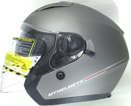 Casco jet MT Boulevard titanio mate Casco jet MT Boulevard titanio mate