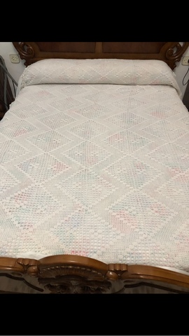 MIL ANUNCIOS.COM Colcha de ganchillo cama 135 150 Colcha antigua. Ganchillo 135 150 | eBay