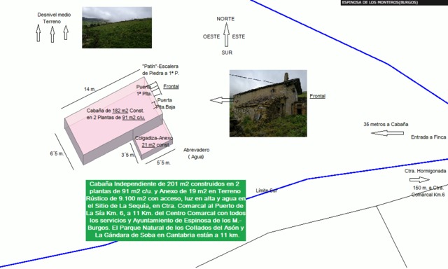 MIL ANUNCIOS.COM - Ctra. Pto. de la Sía Km6,a 11km.Espinosa en Espinosa