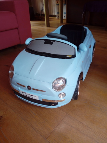 fiat 500 electrico niños