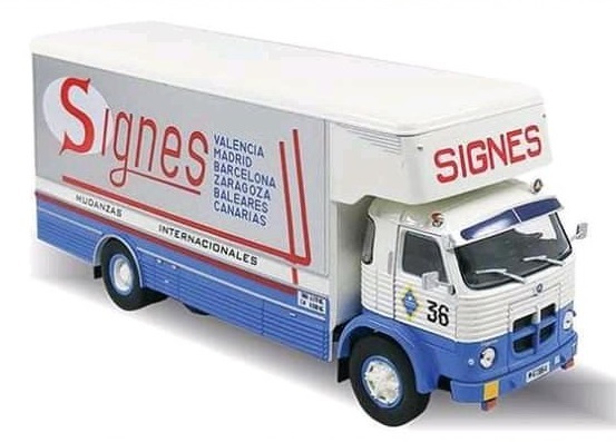 1//43 CAMIÓN TRUCK PEGASO 1065L MUDANZAS SIGNES 1968 SALVAT