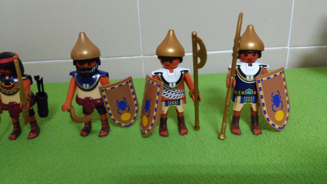 soldados egipcios playmobil