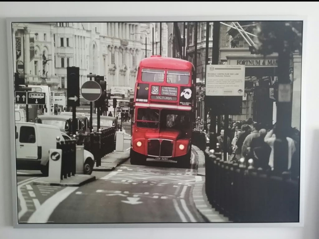cuadro ikea autobus londres cuadro ikea autobus londres