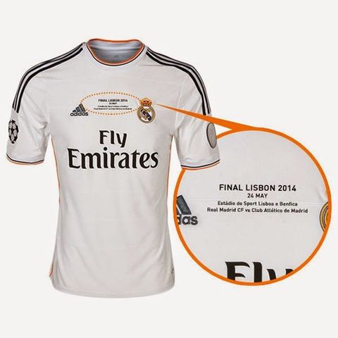 camiseta real madrid 2014