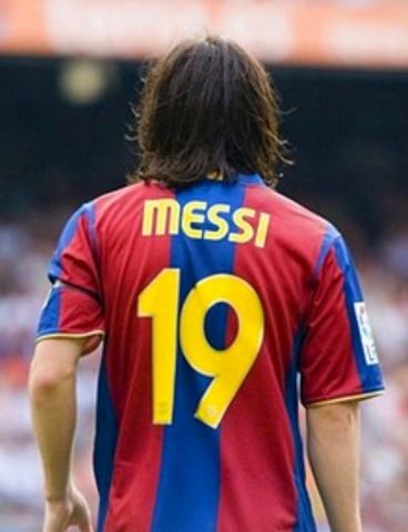 messi camiseta 19