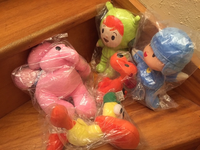 peluches pocoyo y sus amigos