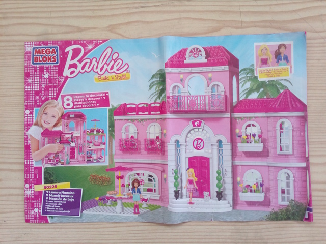 mansion barbie segunda mano