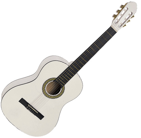 Milanuncios - Guitarra española 4/4 Blanca