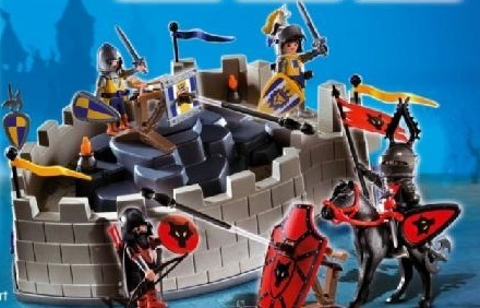 fortaleza de playmobil