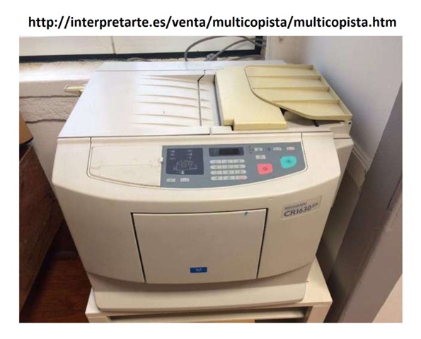 Mil Anuncios Com Duplicadora Risograph Riso Cr 1630 Ep