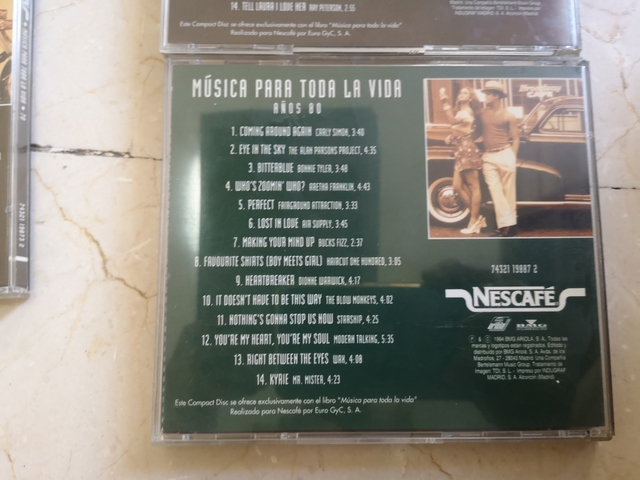 Mil Anuncios Com 4 Cds Musica Para Toda La Vida Nescafe 4 cds musica para toda la vida nescafe