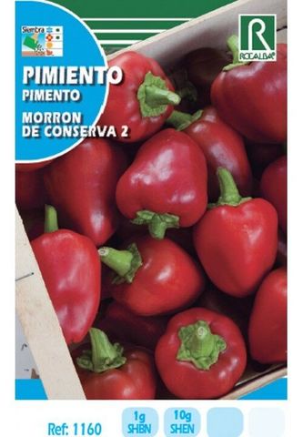 seeds Pimiento Morrón de conserva 350 semillas aprox