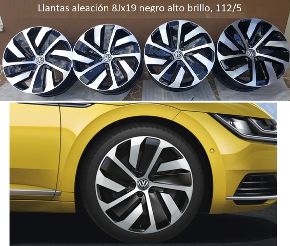 Llantas acero 7 j x 16 et 42 modelos audi a4 s4