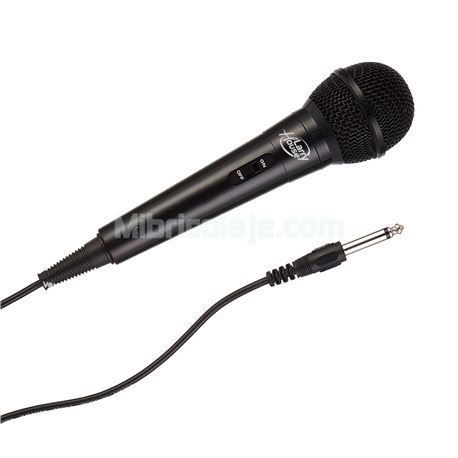 Micr/ófono Micr/ófono Vocal, Din/ámico, Al/ámbrico, XLR-3, 2,8 m, Negro Trevi EM 21